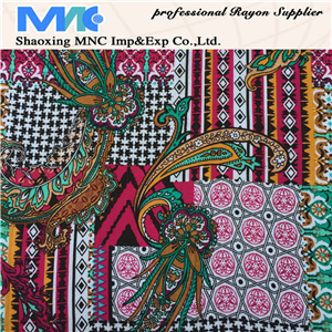 MR16003BP Best selling 100% printed rayon fabric,rayon print