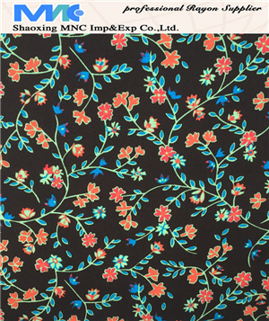 MR16003BP Best selling 100% rayon fabric,rayon printed,spun