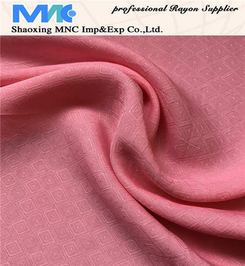 MJ16087RD Hot selling rayon jacquard fabric,new jacquard