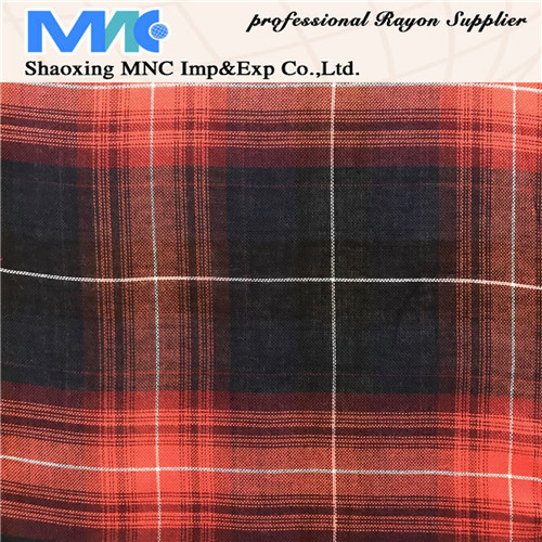 MY16020 Hight Quality yarn dye, tartan fabric,rayon yarn