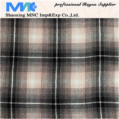 MY16014 Hight Quality yarn dye, tartan fabric,rayon yarn