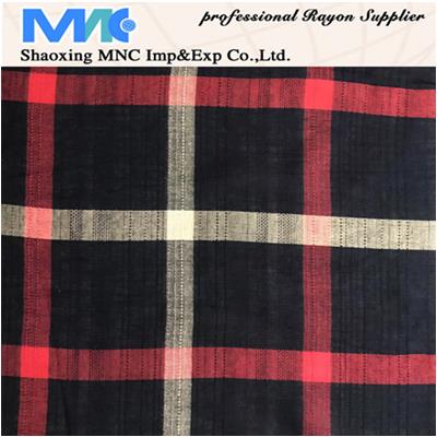 MY16011 Hight Quality yarn dye, tartan fabric,rayon yarn