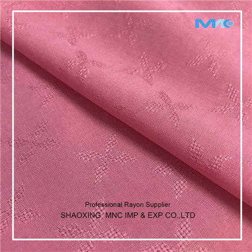 MJ16039RD Hot selling rayon jacquard fabric,new jacquard