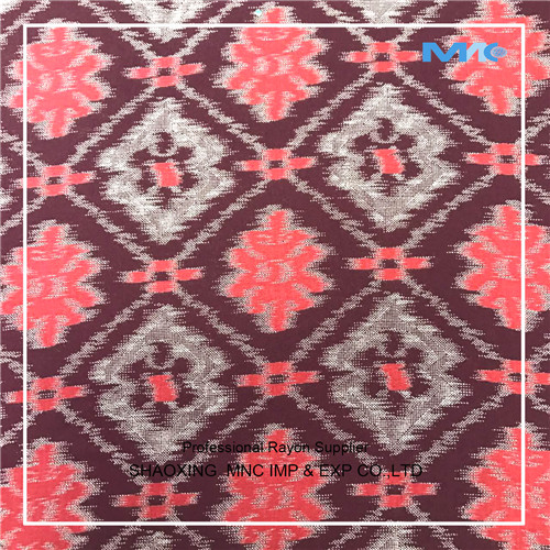 MR16014BP Best Selling 100% rayon printed challis fabric