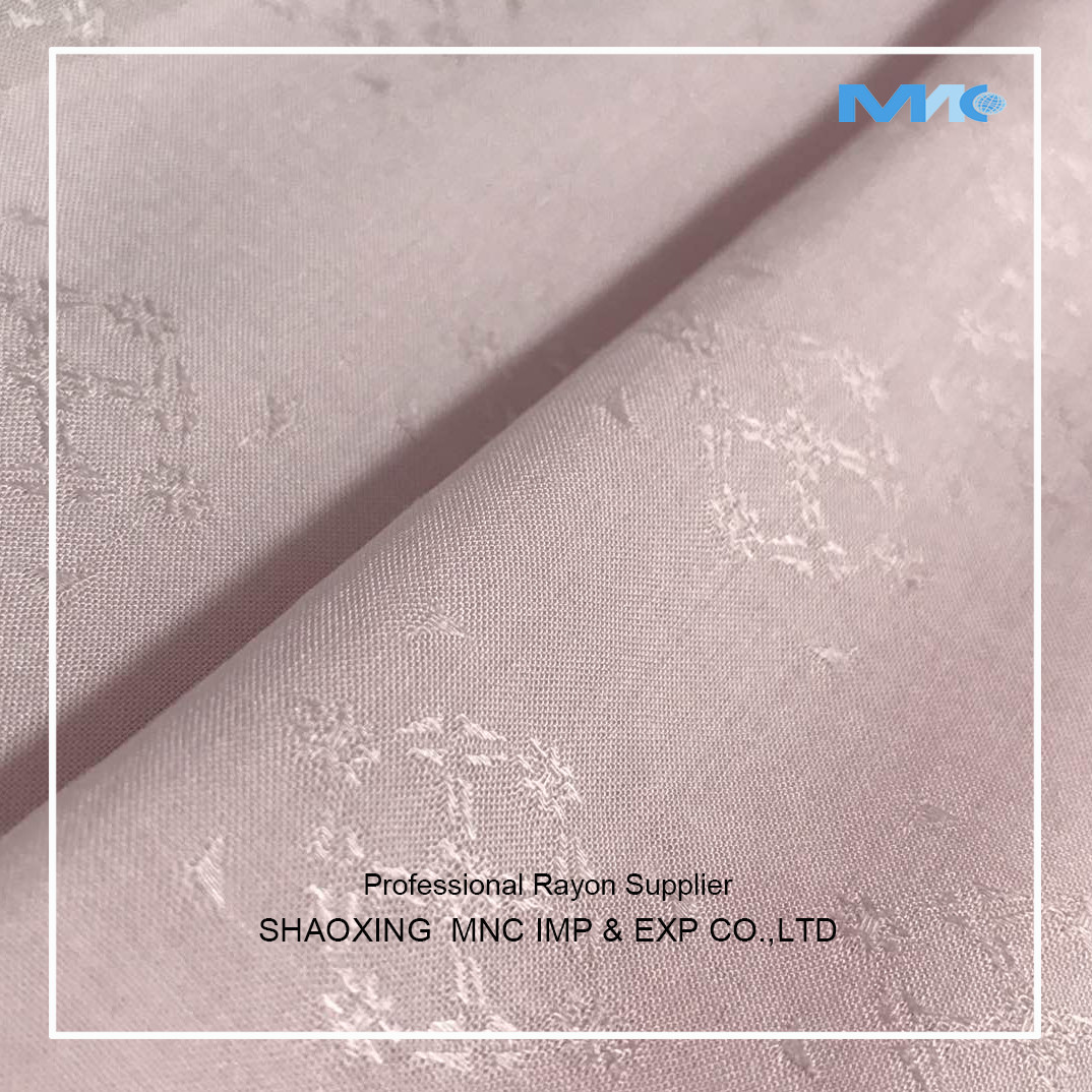 MJ16046RD Hot selling rayon jacquard fabric,new jacquard